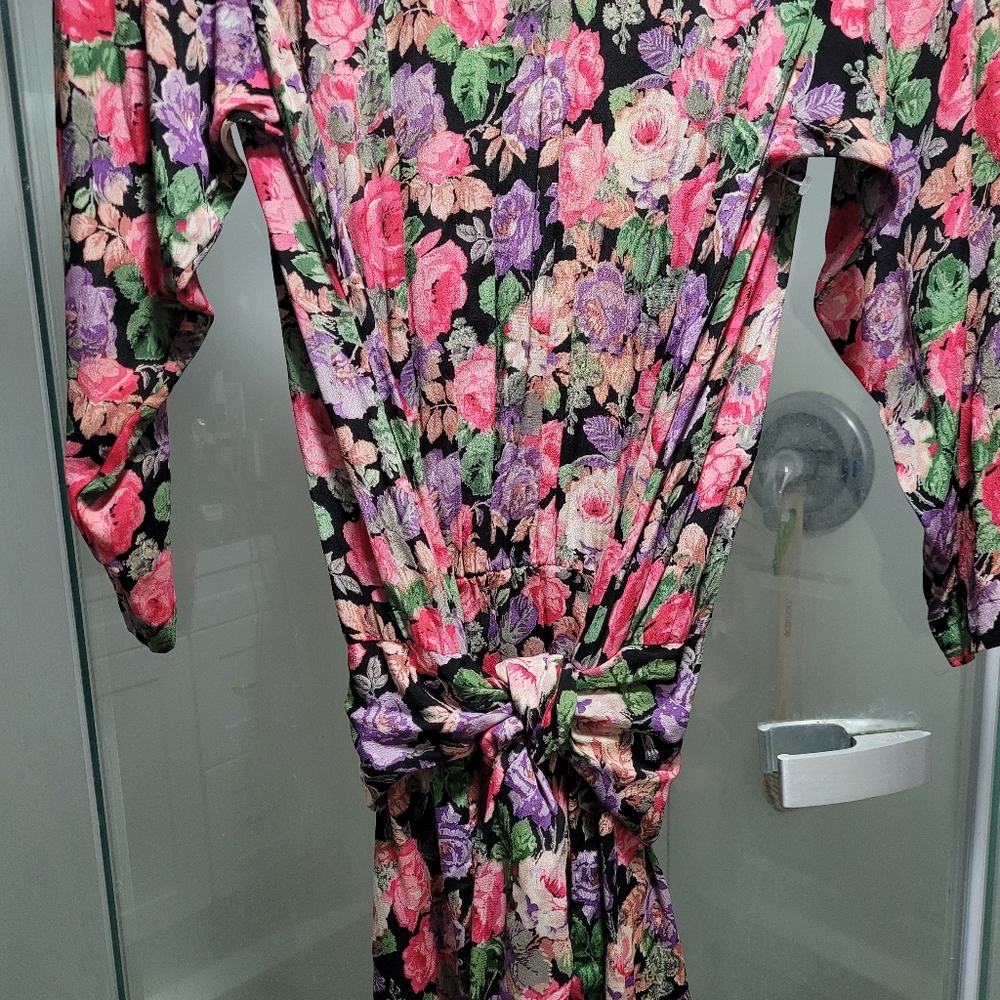 Size 10 drop waist vintage dress